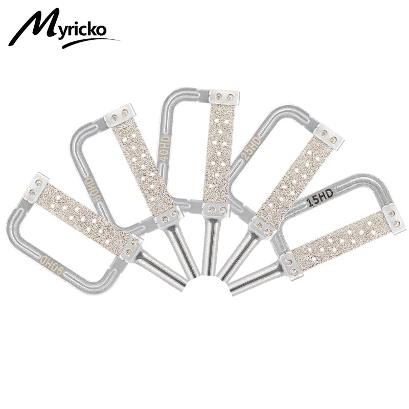 1 PC Dental Orthodontic Interproximal 15 To 90 HD Interproximal Enamel Reduction Handle IPR for Dental Orthodontic Handpieces