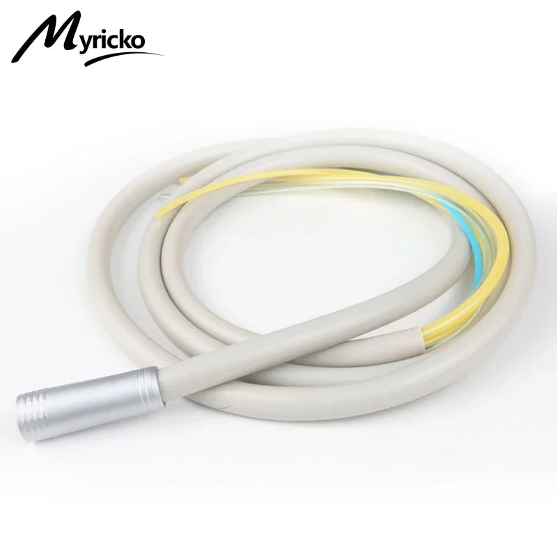 Dental 2/4 Holes Tubing: Silicone with Connector, Hose Cable for High Speed Handpiece, Dental Chair & Dentist Dentistry Tool