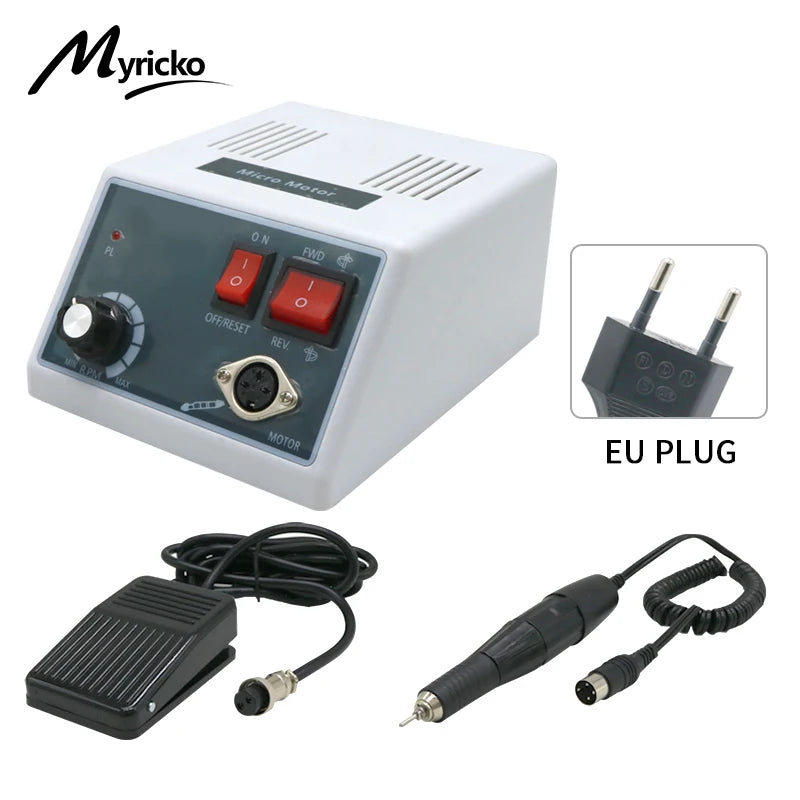Dentist Equipment Tools Tips Dental Laboratory 35000RMP Lab Motor Mini Clinic Eletric Polishing  Micromotor Dentistry