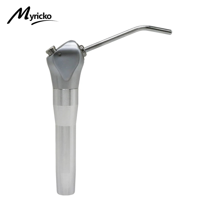 Dental Triple 3 Way Syringe Handpiece Air Water Spray  + 2 Nozzles Tips Tubes For Air Triple Syringe Dentist Cleaning Equipment
