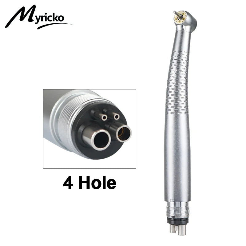 Dental 5 Led High Speed Handpiece Shadowless E-generator 5 LED Dental Hand piece 2/4 Holes Dentistry Equiment rotation