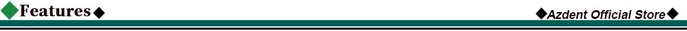 Azdent Dental LED High Speed Handpiece E-generator Integrated Standard Head Push Button 3 Water Spray JD008A-SP