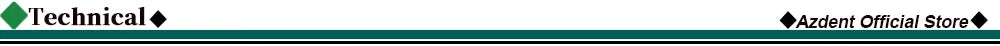 Azdent Dental LED High Speed Handpiece E-generator Integrated Standard Head Push Button 3 Water Spray JD008A-SP