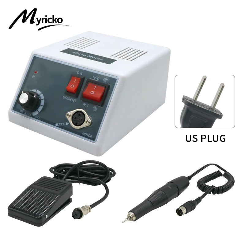 Dentist Equipment Tools Tips Dental Laboratory 35000RMP Lab Motor Mini Clinic Eletric Polishing  Micromotor Dentistry