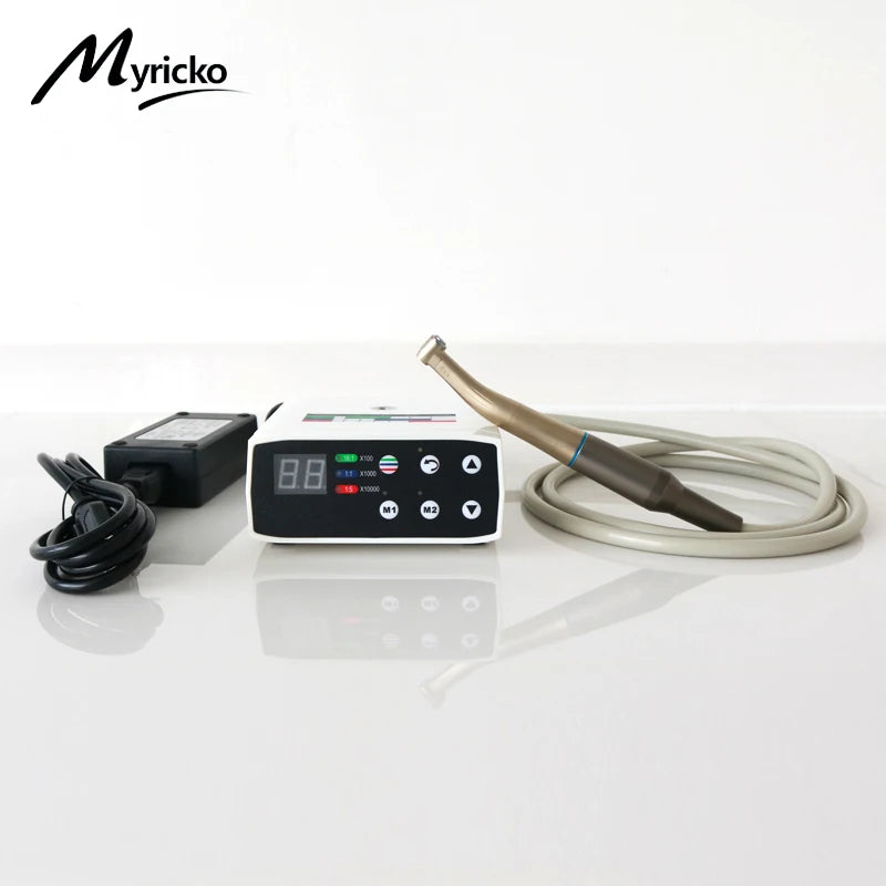 Dentist Lab Equipment: 1:5/1:1 LED Micromotor, Dental Brushless Electric Motor, Fiber Optic Contra Angle & Low Speed Handpiece