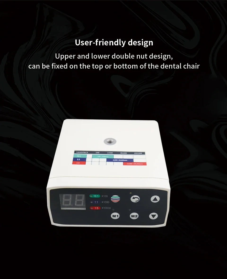 1:5/1:1 Dental Brushless Electric Motor LED Micromotor: Fiber Optic Contra Angle, Low Speed Handpiece as Dentist Lab Equipment
